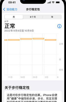 涞源iPhone手机维修如何在iPhone开启'步行稳定性通知'