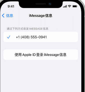 涞源apple维修iPhone上无法正常发送iMessage信息