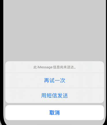 涞源apple维修iPhone上无法正常发送iMessage信息